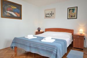 Postel nebo postele na pokoji v ubytování Apartment Visnja