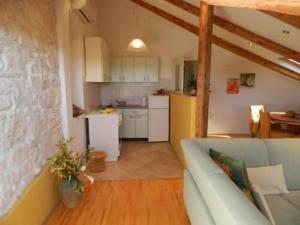 Kuchyň nebo kuchyňský kout v ubytování Apartments Radomir + 34 fotografií