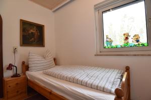 Łóżko lub łóżka w pokoju w obiekcie PM-APART Ries Rosina