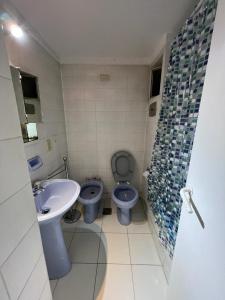 Vonios kambarys apgyvendinimo įstaigoje Recoleta Posada