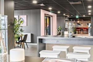 Posezení v ubytování Aiden by Best Western Herning