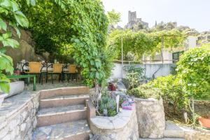 Zahrada ubytování Apartments Mira