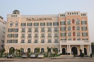 Budova, kde se hotel nachází