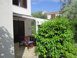 Zahrada ubytování Apartments Nevenka