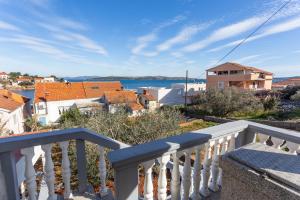 a view from the balcony of a house at Holiday home Milka - in center & close to the sea in Sali