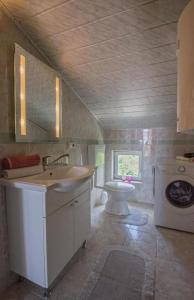 Kuchyň nebo kuchyňský kout v ubytování Apartments Tajci
