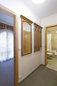 Koupelna v ubytování Villa Rosa