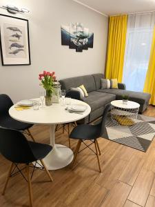 Posezení v ubytování Apartamenty Baltic 16B/5