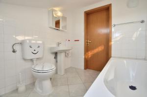 Koupelna v ubytování Apartments Ljiljana