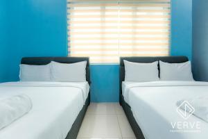 Ένα ή περισσότερα κρεβάτια σε δωμάτιο στο Ipoh MJ Boutique House by Verve (20pax) EECH79