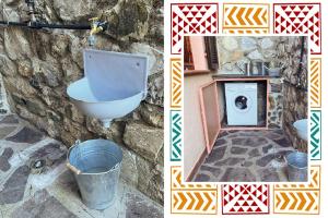 Koupelna v ubytování Casa Maja i Colombi - Goelba + 17 fotografií