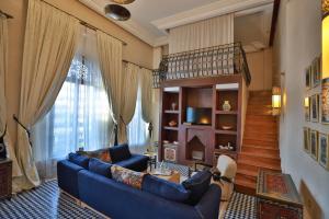 Posezení v ubytování Riad Mayfez Suites & Spa