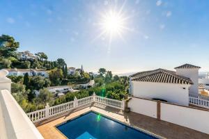 View ng pool sa 88-Exclusive Villa with Private Pool in Mijas, Malaga o sa malapit