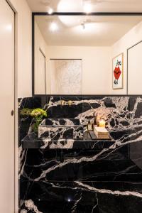 Koupelna v ubytování Nerva Boutique Hotel