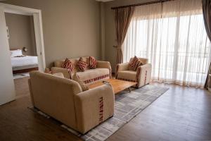 Posezení v ubytování Haile Resort Adama