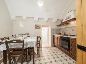 Η κουζίνα ή μικρή κουζίνα στο Casa La Pinta