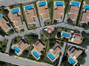 an overhead view of houses in a subdivision at Villa Villas Finesse Villas 3 dorm by Interhome in Son Bou