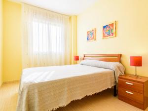 Krevet ili kreveti u jedinici u okviru objekta Apartment Playa Coral I by Interhome