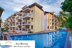 a view of the exterior of the sea breeze new resort and spa at Sea Breeze Max in Varca