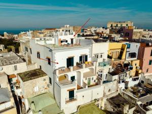 A general view of Procida or a view of the city taken from Az apartmant