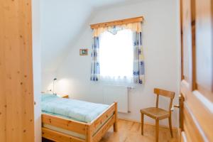 Posteľ alebo postele v izbe v ubytovaní Ferienwohnung Stiegelbauer Fichte