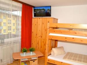 Posteľ alebo postele v izbe v ubytovaní Studio Leif by Interhome