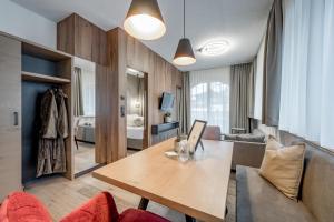 Posezení v ubytování Appartements Perberschlager