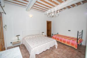Tempat tidur dalam kamar di Appartamento Porto Antico