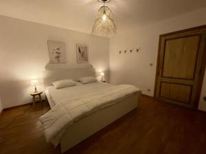 Postel nebo postele na pokoji v ubytování Le gîte d’Hayen
