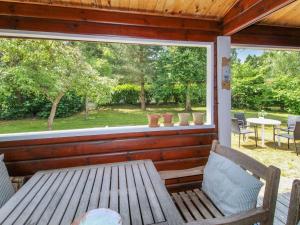 Balkón nebo terasa v ubytování Holiday Home Lone - 900m from the sea by Interhome