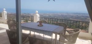 A balcony or terrace at Stunning Views Mirador de Mijas Apt