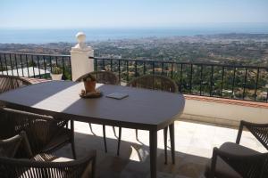 A balcony or terrace at Stunning Views Mirador de Mijas Apt