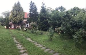 Zahrada ubytování studio in vila- natural 22 C !