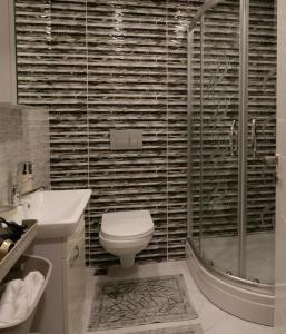 A bathroom at Fully Equiped Apartment Istanbul - Zarif-28