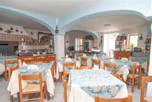 Restaurace v ubytování Hotel La Ninfea