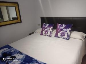 Postel nebo postele na pokoji v ubytování Apartamento playa