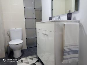 Koupelna v ubytování Apartamento playa