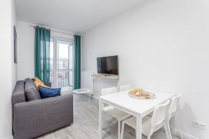 Część wypoczynkowa w obiekcie Chill Apartments Airport Ursynów