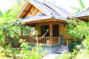 Zahrada ubytování Bronze Bungalows