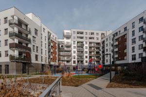 Budynek, w którym mieści się apartament