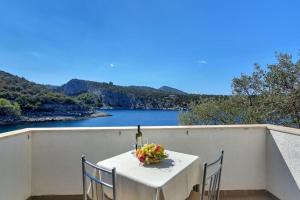 A balcony or terrace at Apartments Igor