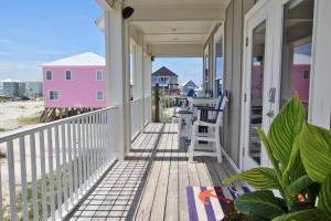 Balkón nebo terasa v ubytování All-Moh's-Paradise