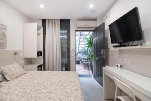 Posteľ alebo postele v izbe v ubytovaní Hostal House