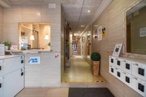 Kuchyňa alebo kuchynka v ubytovaní Hostal House