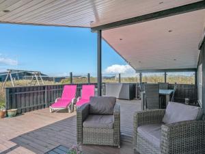 Balkón nebo terasa v ubytování Holiday Home Bertil - 400m from the sea by Interhome