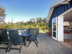 Balkón nebo terasa v ubytování Holiday Home Tomke - 1-7km from the sea by Interhome