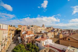 Výhľad na mesto Tarragona alebo výhľad na mesto priamo z apartmánu
