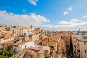 Výhľad na mesto Tarragona alebo výhľad na mesto priamo z apartmánu