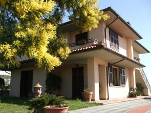 Budova, kde se bed and breakfast nachází