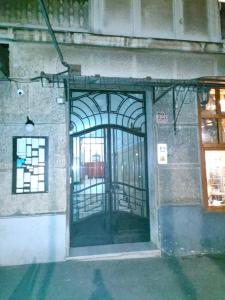 an entrance to a building with an iron gate at Dorćoleta in Belgrade